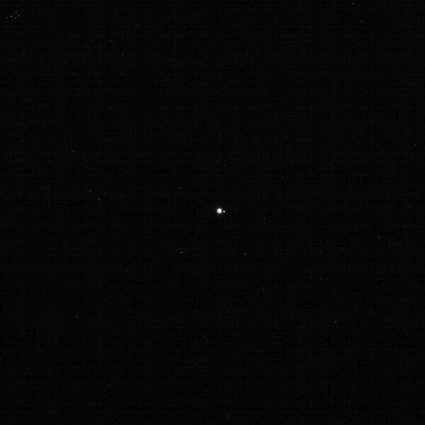 viewed from a distance of more than 60 million kilometres.