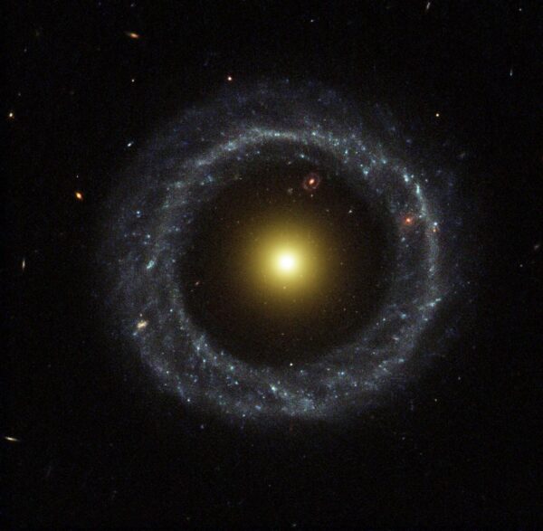 No-one knows how ring galaxies like Hoag’s Object are formed.