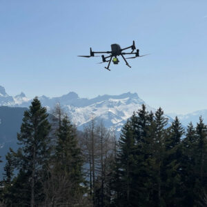 leysin topo a lidar mounted on a drone 28 march 2022