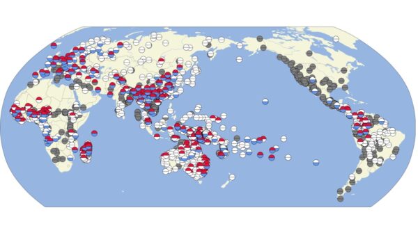 linguistics-data-world-map