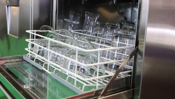 dishwasher closeup