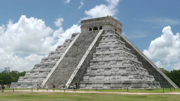 photo of Mayan pyramid