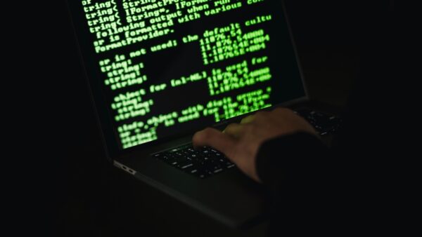 Hacker trying to crack passwords