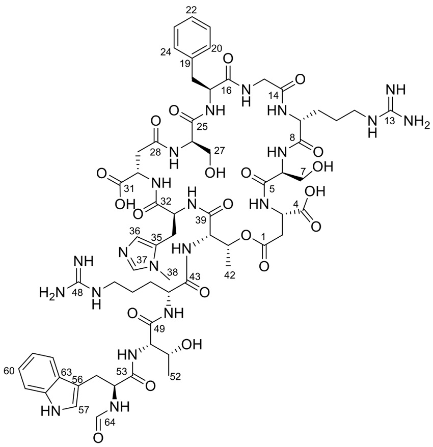 evybactin molecule
