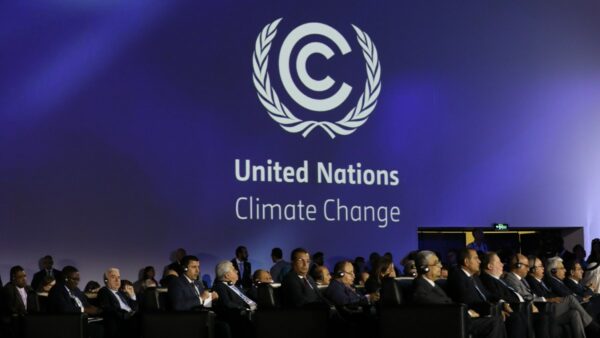 Delegates at the Unted Nations Climate Change conference in Egypt