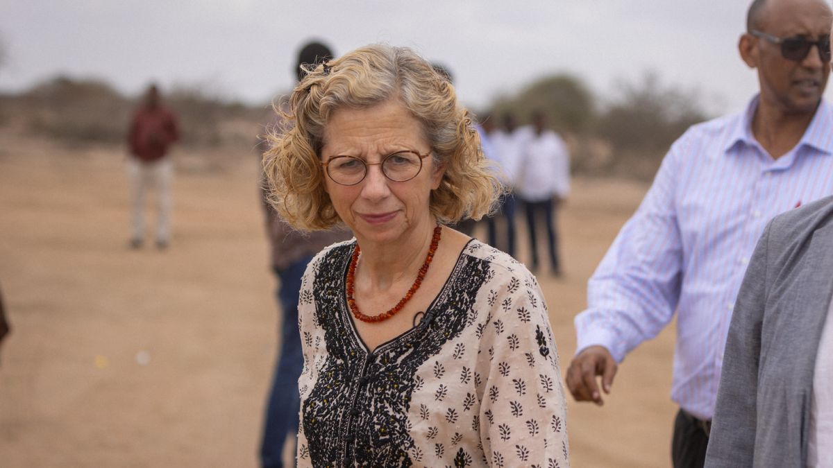 UN Environment Programme’s executive director Inger Andersen in Kenya. 