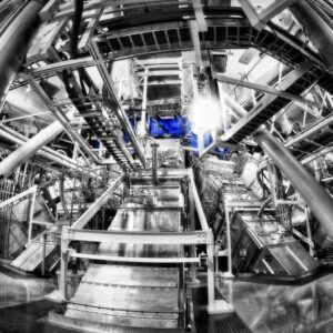 Fusion target Bay inside National Ignition Facility