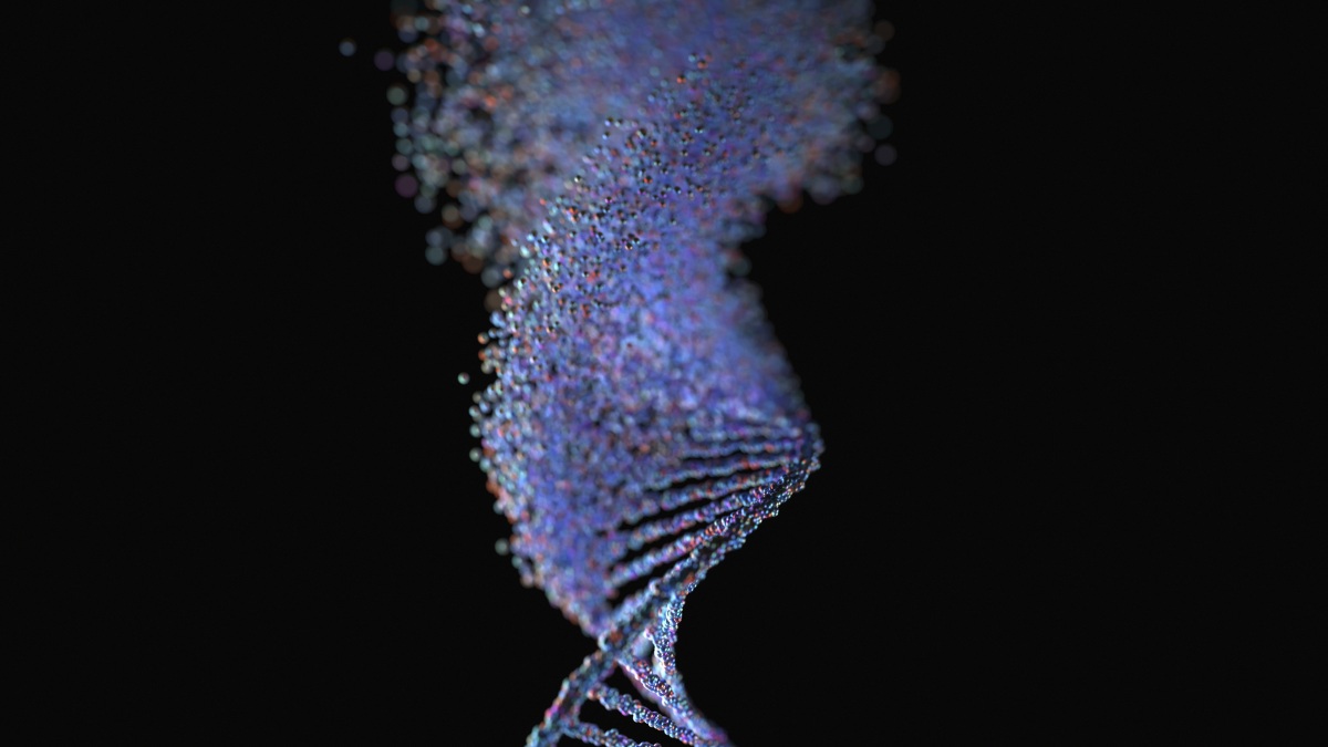dissolving DNA made of sugars