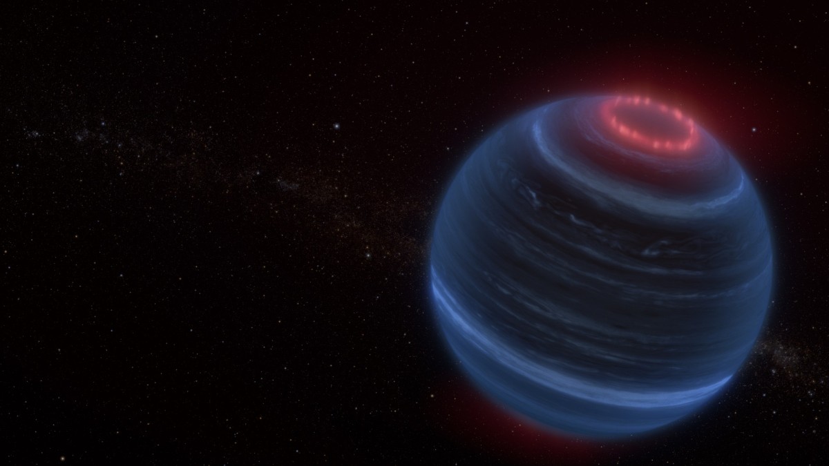 aurorae on cold brown dwarf